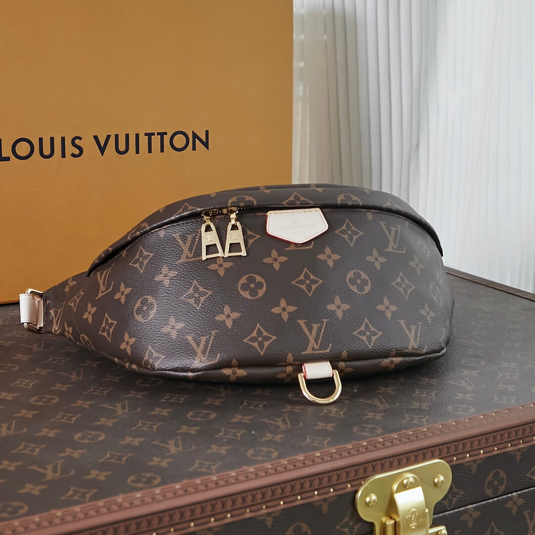 Louis Vuitton LV Monogram Canvas Bumbag Waist Crossbody Bag M43644 Brown