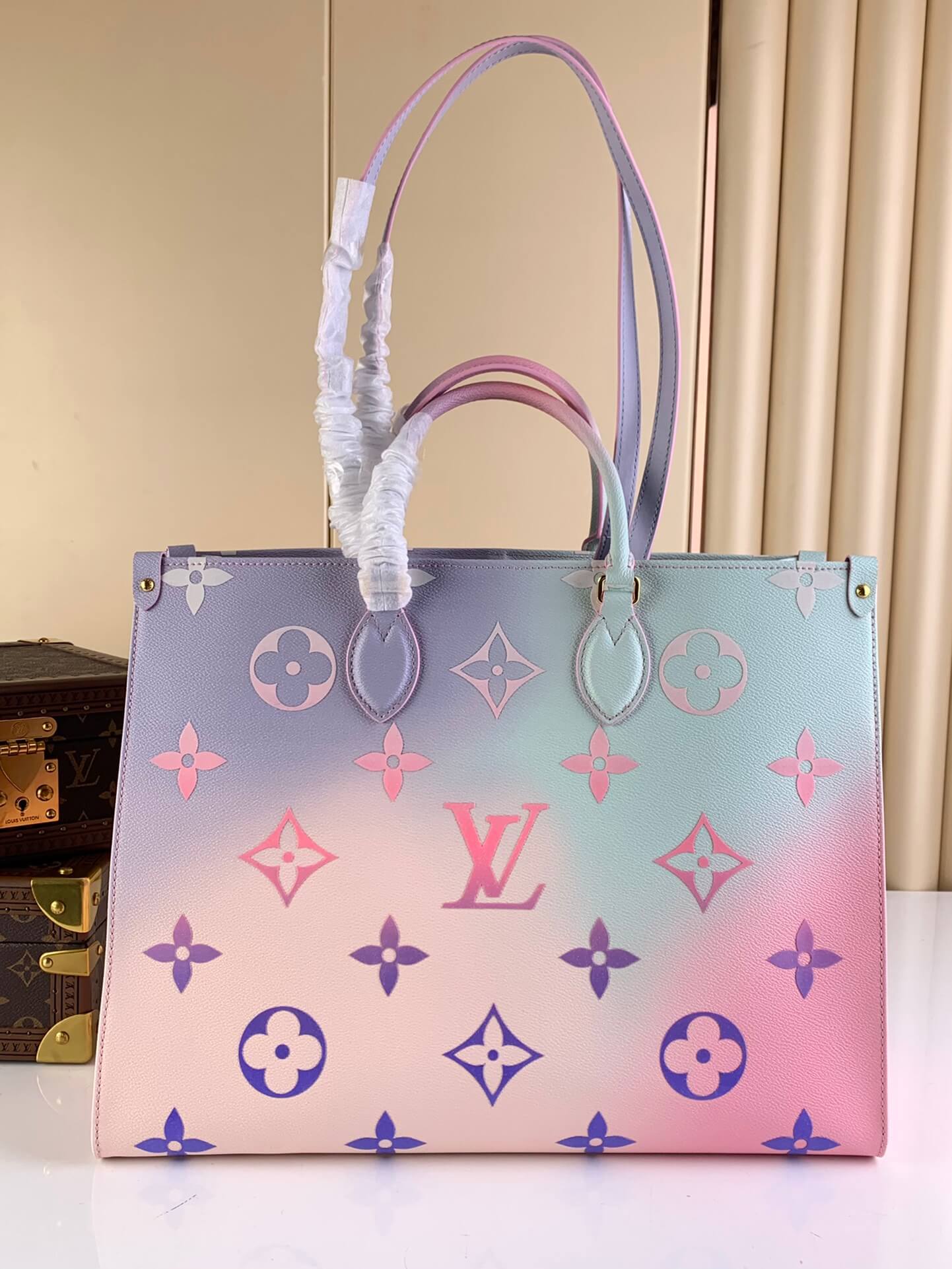 Louis Vuitton LV Monogram Canvas ONTHEGO Medium Large M59856 Small Shoulder Handbag M46076 Gradient Pink M20510 Sunset Kaki