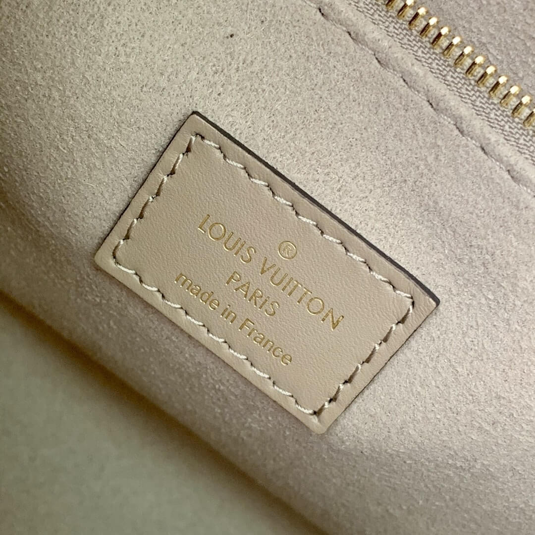 Louis Vuitton LV Monogram Onthego MM Tote Bag M45595 Black M45607 Turtledove Gray - Image 16