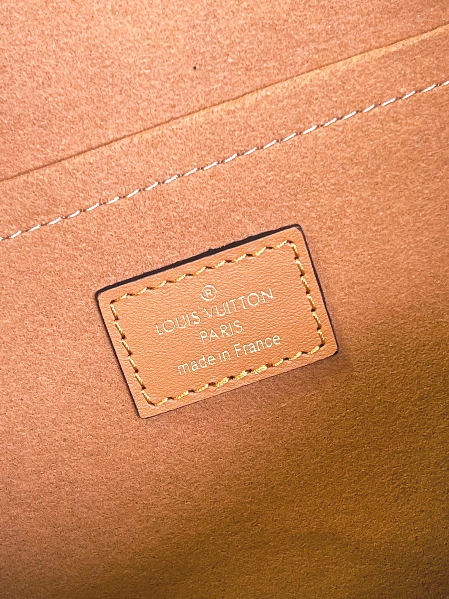 Louis Vuitton LV ONTHEGO MM Tote Shoulder HandBag M59614 Caramel Brown - Image 4