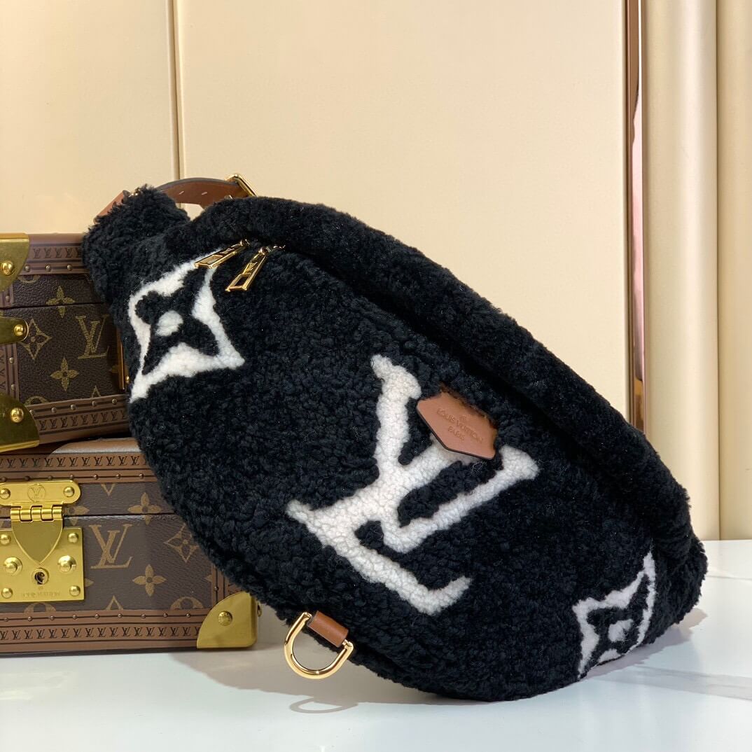 Louis Vuitton LV Ski Cozygram HR Bumbag Waist Bag M11799 Black