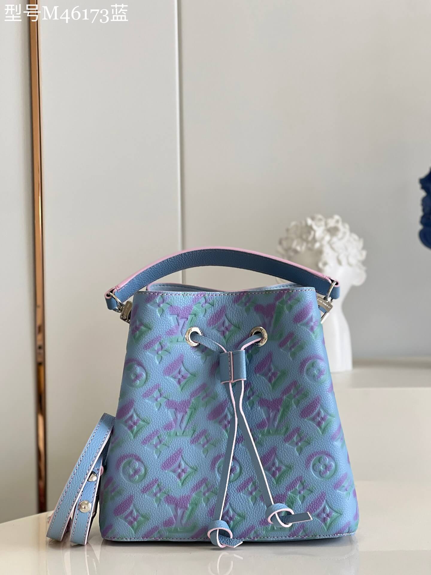 Louis Vuitton Monogram NeoNoé BB Star Bucket HandBag M46173 Lilas Purple - M46174 Light Pink - M46269 Light Green