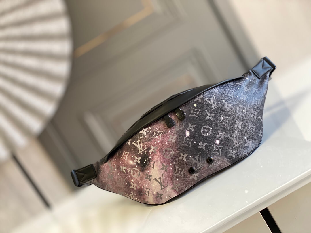 Louis Vuitton Waist Bag Monogram Galaxy Coated Canvas Discovery Bumbag M44444 Black