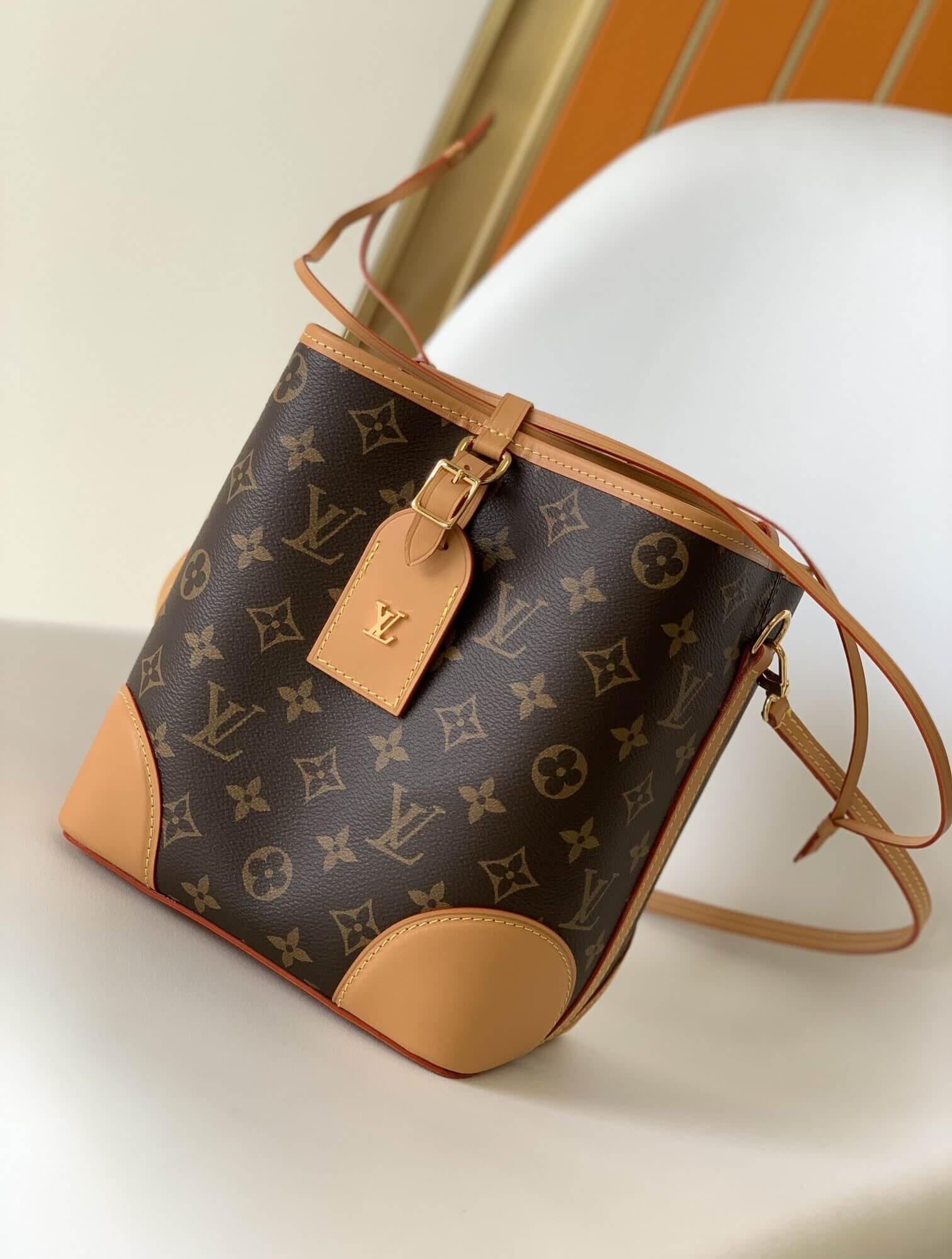 Louis Vuitton catwalk mini Bucket bag M45550 Brown