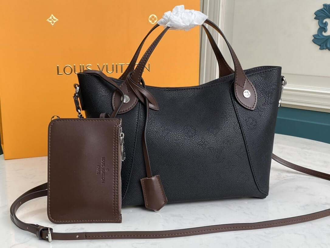 Louis Vuitton LV Hina Small Handbag M54350-M54353 Black - White/Blue - Beige - Light Pink - White/Brown