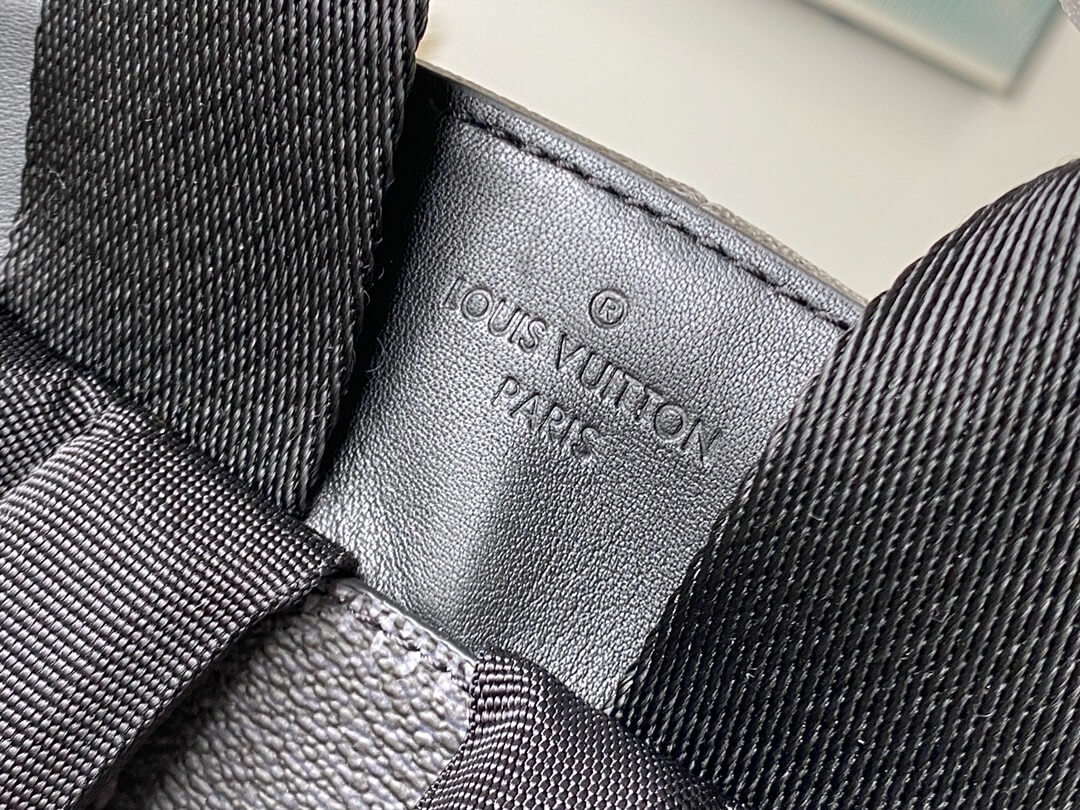 Louis Vuitton LV Damier Graphite Canvas Campus Backpack Bag N50008 Navy Blue N50009 Black - Image 13