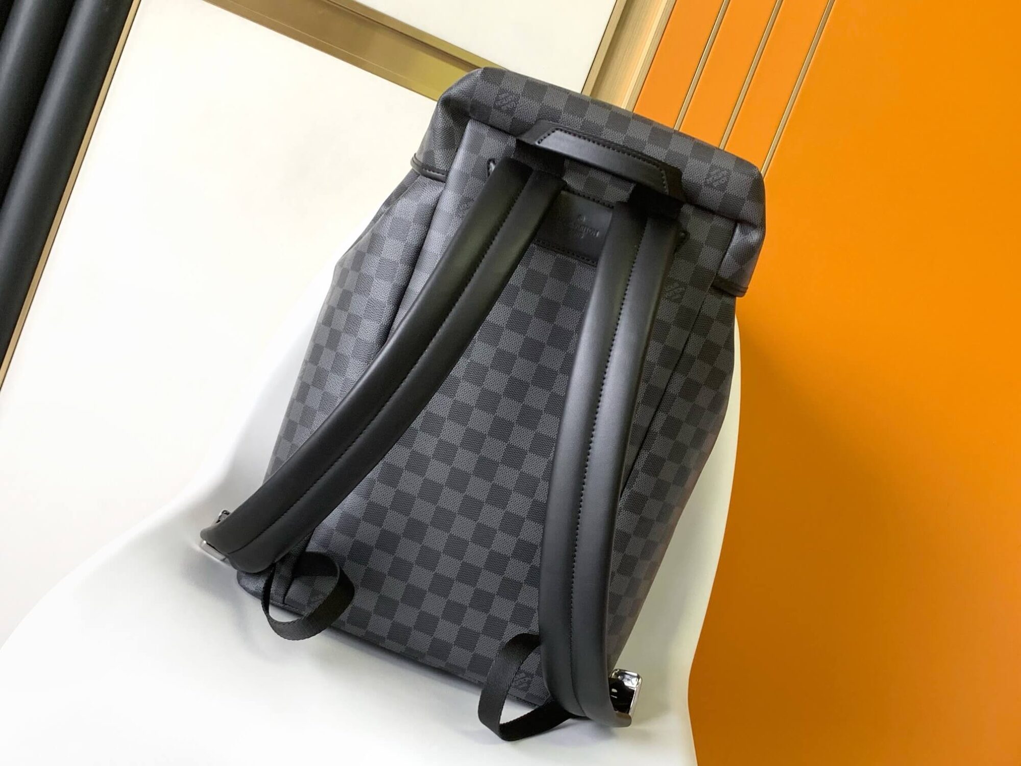 Louis Vuitton LV Zack Backpack Bag Monogram Macassar coated M43422 Brown Monogram Eclipse coated canvas M46792 Black Damier Graphite canvas N40005 Black - Image 21