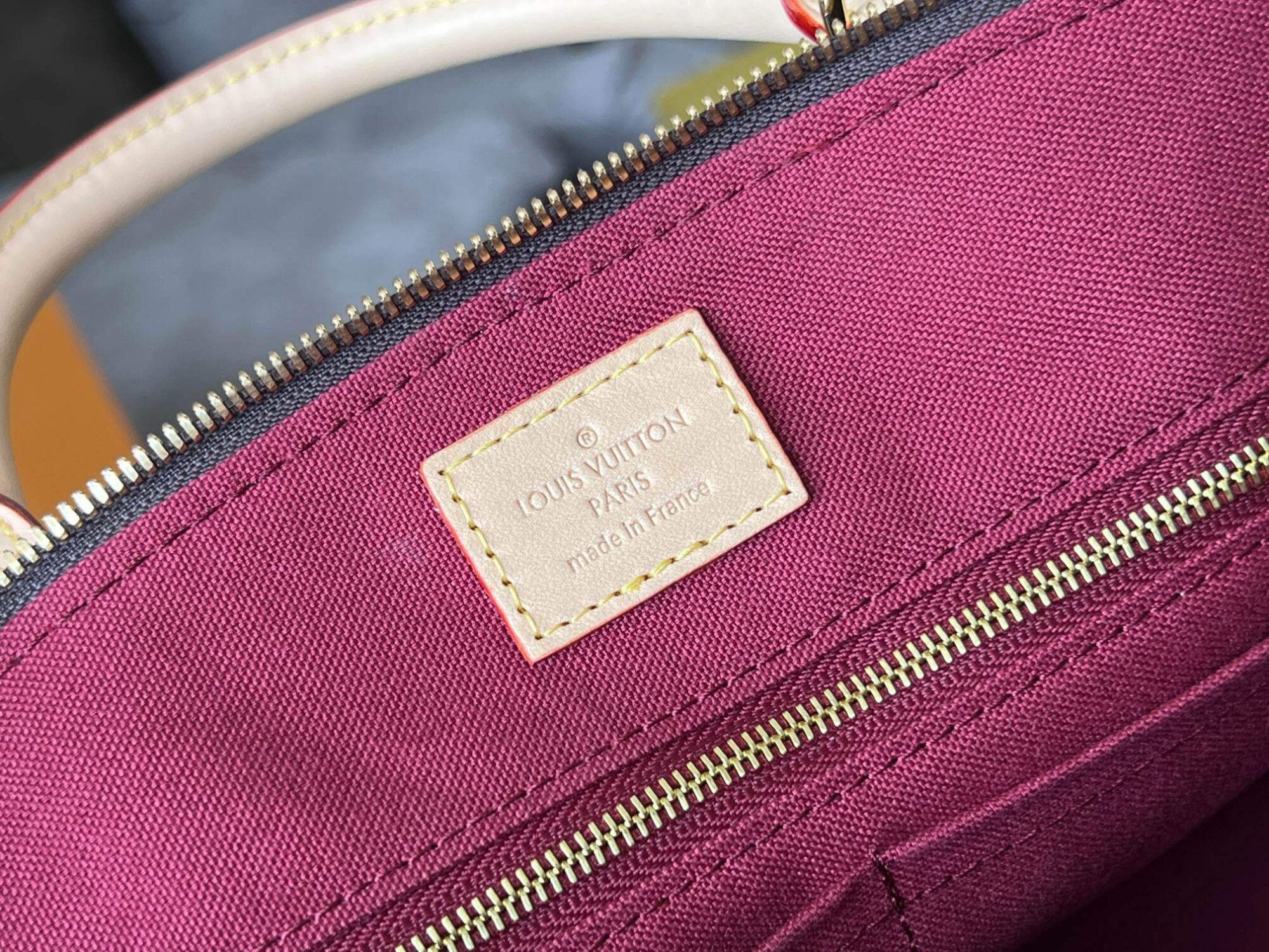 Louis Vuitton LV Monogram Canvas Petit Grand Palais Shoulder Handbag Small M45900 Large M45898 Brown - Image 5