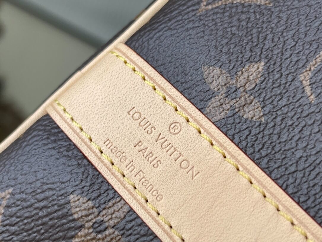 Louis Vuitton LV Monogram - Monogram Eclipse Canvas Keepall Bandouliere 45 M41418 M40569 - 50 M41416 M14202 - 55 M41414 M40605 Travel Bag Brown - Black - Image 6