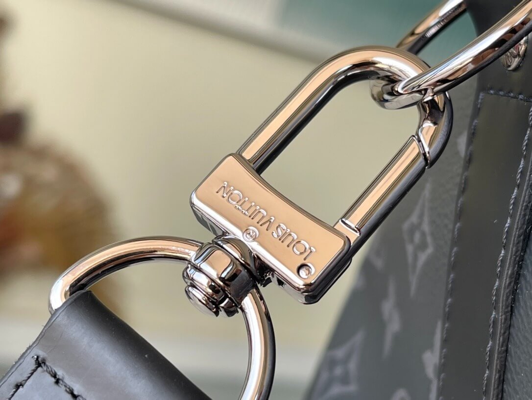 Louis Vuitton LV Monogram - Monogram Eclipse Canvas Keepall Bandouliere 45 M41418 M40569 - 50 M41416 M14202 - 55 M41414 M40605 Travel Bag Brown - Black - Image 44