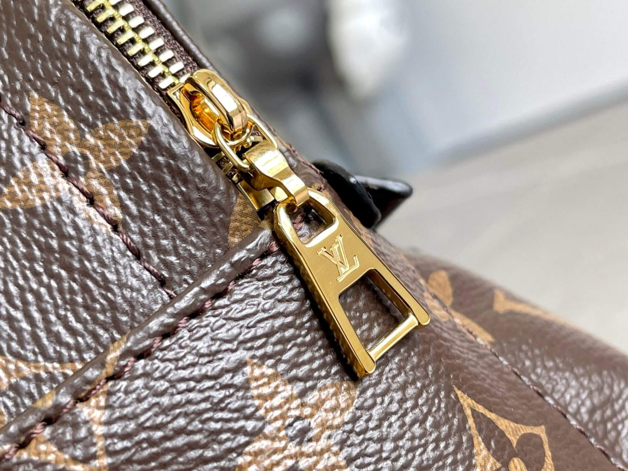 Louis Vuitton LV Monogram Canvas Palm Springs Mini Backpack Bag M44873 Brown M42411 Caramel Brown - Image 7