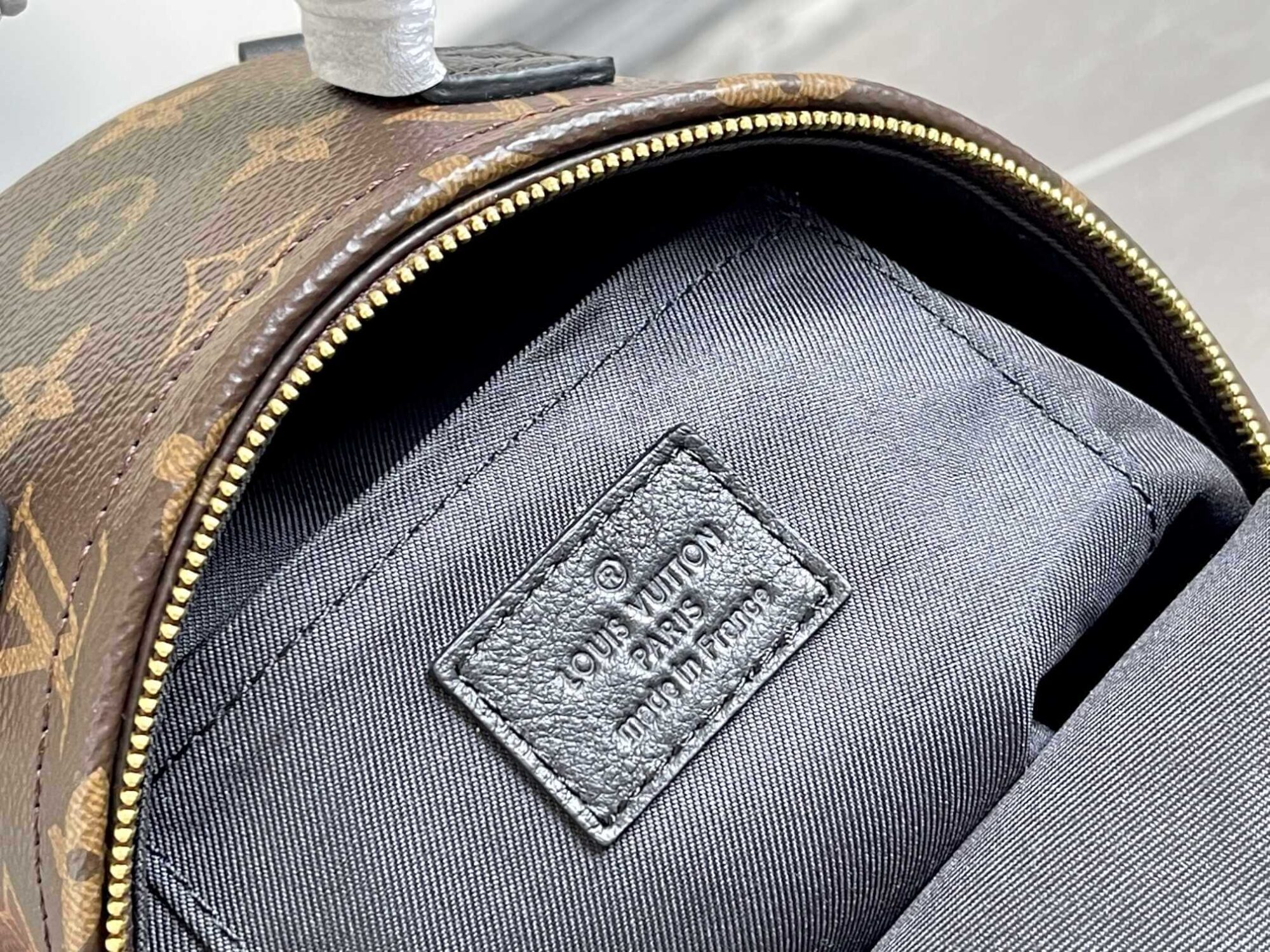 Louis Vuitton LV Monogram Canvas Palm Springs Mini Backpack Bag M44873 Brown M42411 Caramel Brown - Image 4