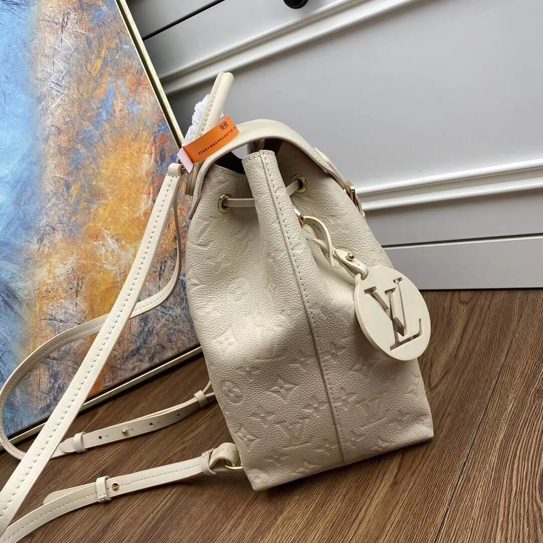 Louis Vuitton LV Monogram Canvas Montsouris PM BackPack M45205 Black M45397 Cream White M45410 Turtdelove - Image 13