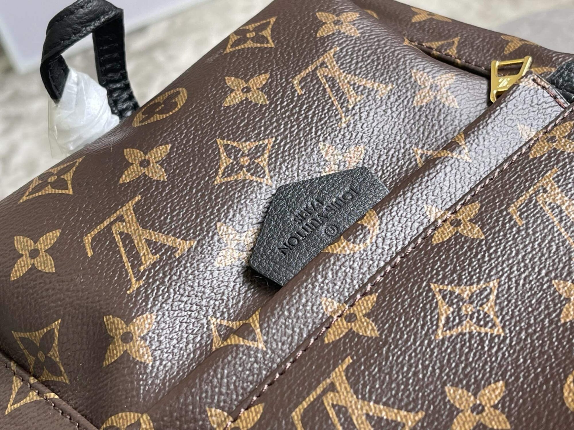 Louis Vuitton LV Monogram Canvas Palm Springs Small Backpack Bag M44871 Brown - Image 7