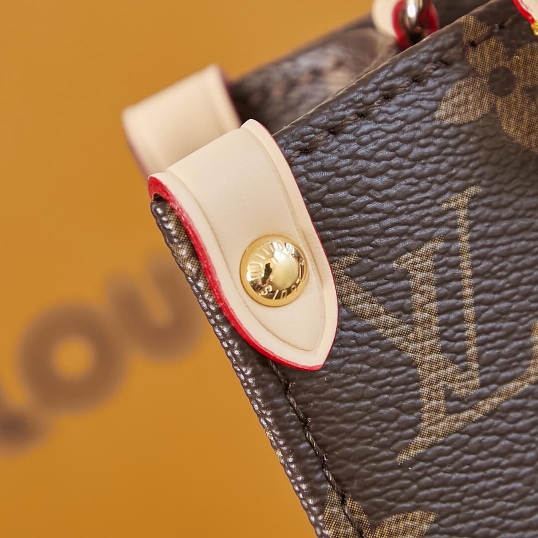 Louis Vuitton LV Monogram Canvas Petit M81295 / BB M46265 Sac Plat Shoulder HandBag Brown - Image 16