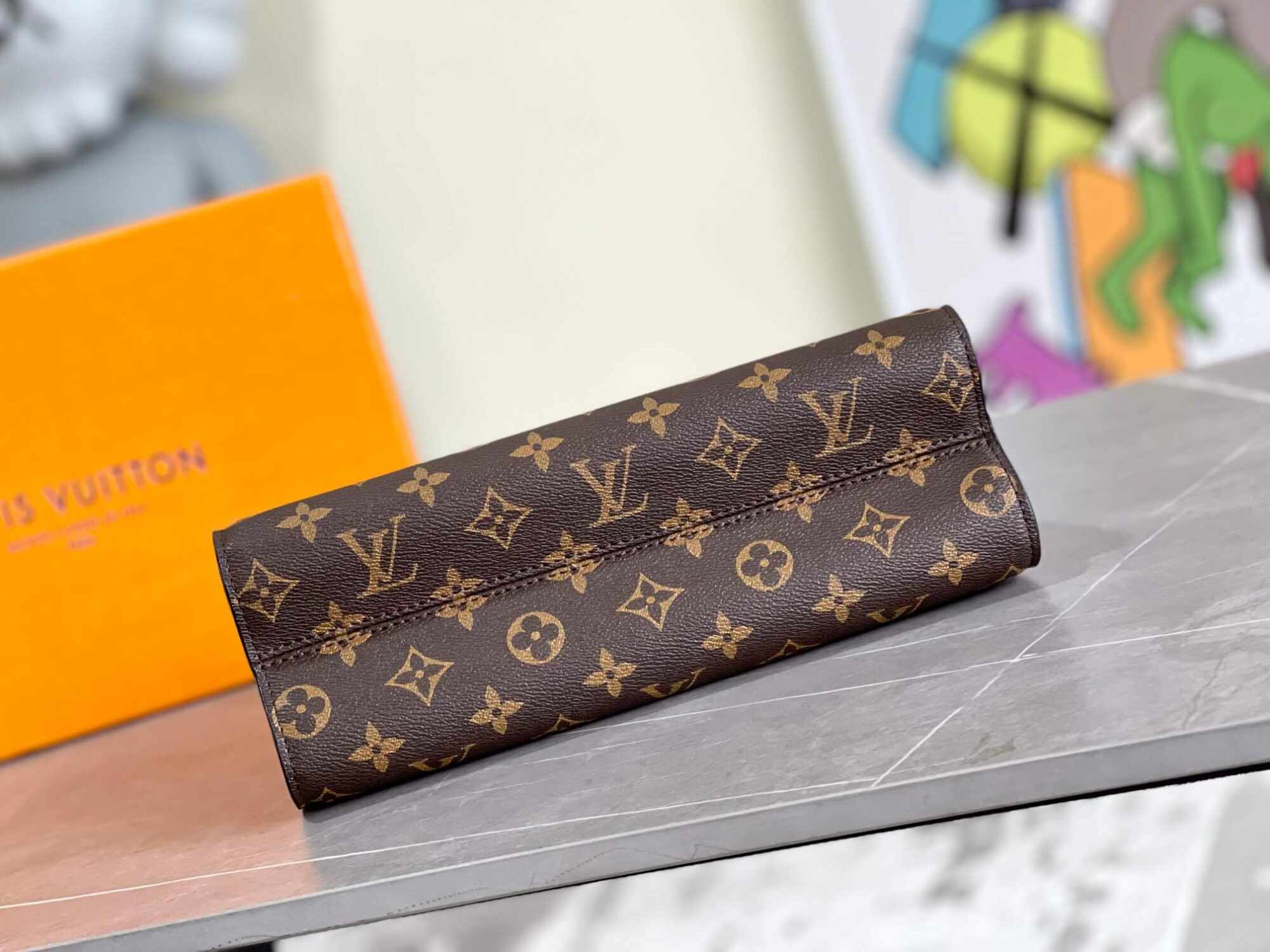 Louis Vuitton LV Monogram Canvas Victoire Chain Shoulder HandBag M41730 Black M41731 Red M41730 Fuchsia M44038 Navy Blue - Image 28