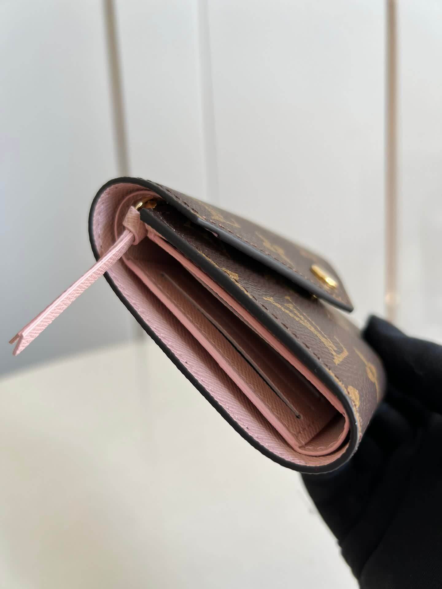 Louis Vuitton LV Monogram Canvas Victorine wallet M62472 Brown M41938 Fuchsia Pink M62360 Rose Ballerine Pink - Image 23