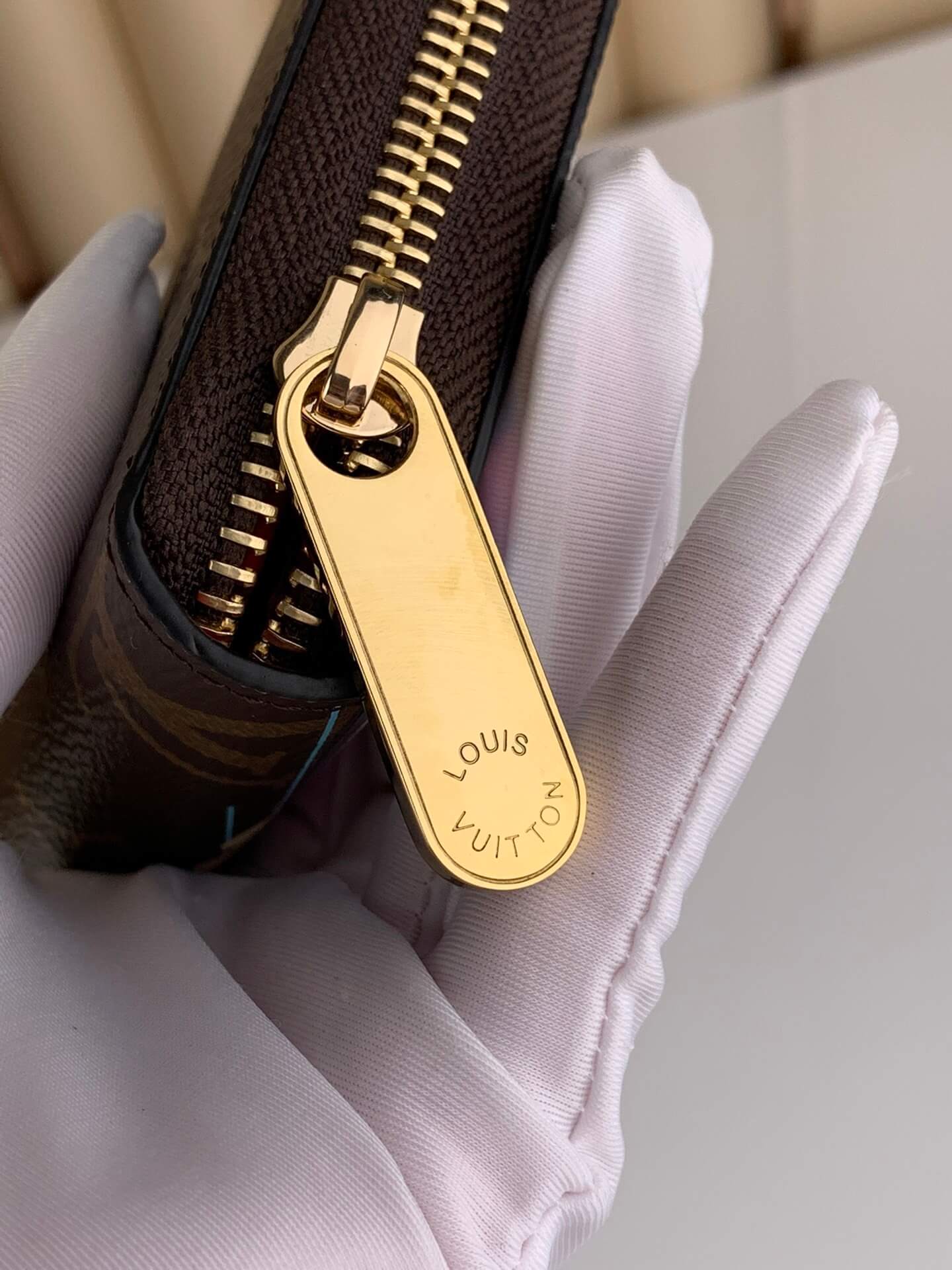 Louis Vuitton LV Monogram Canvas Vivienne Zippy Wallet M80857 Fuchsia Pink - Image 7