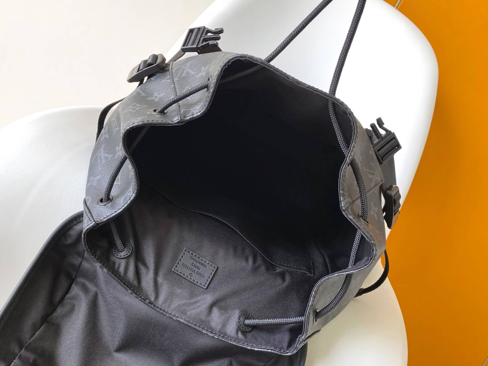 Louis Vuitton LV Zack Backpack Bag Monogram Macassar coated M43422 Brown Monogram Eclipse coated canvas M46792 Black Damier Graphite canvas N40005 Black - Image 14