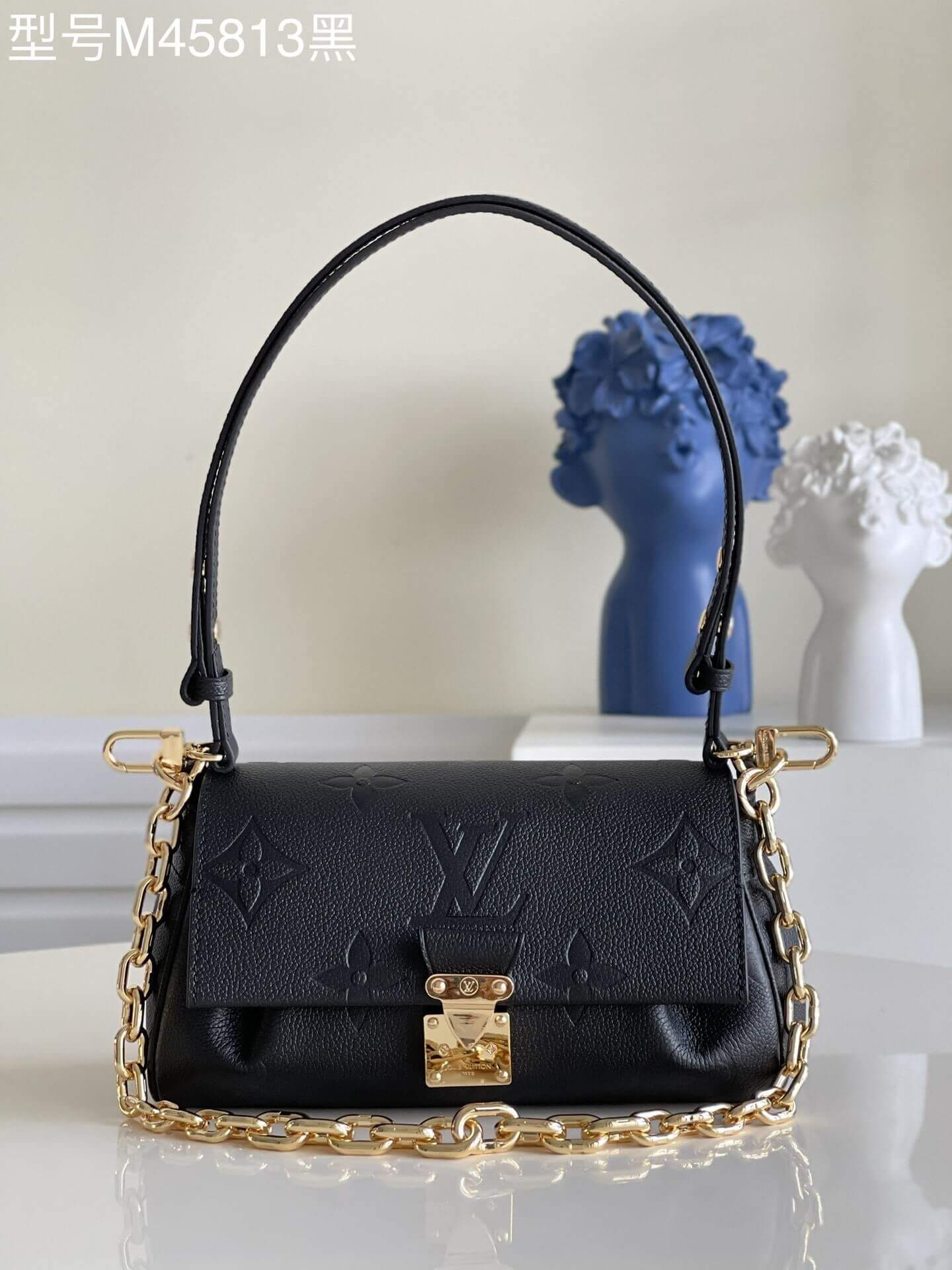 Louis Vuitton LV Monogram Favorite Shoulder Crossbody Handbag M45813 Black - Cream White M45859 Black/Beige M45836 Turtledove Gray/Cream - Cream White/Beige M46393 Cream/Pink