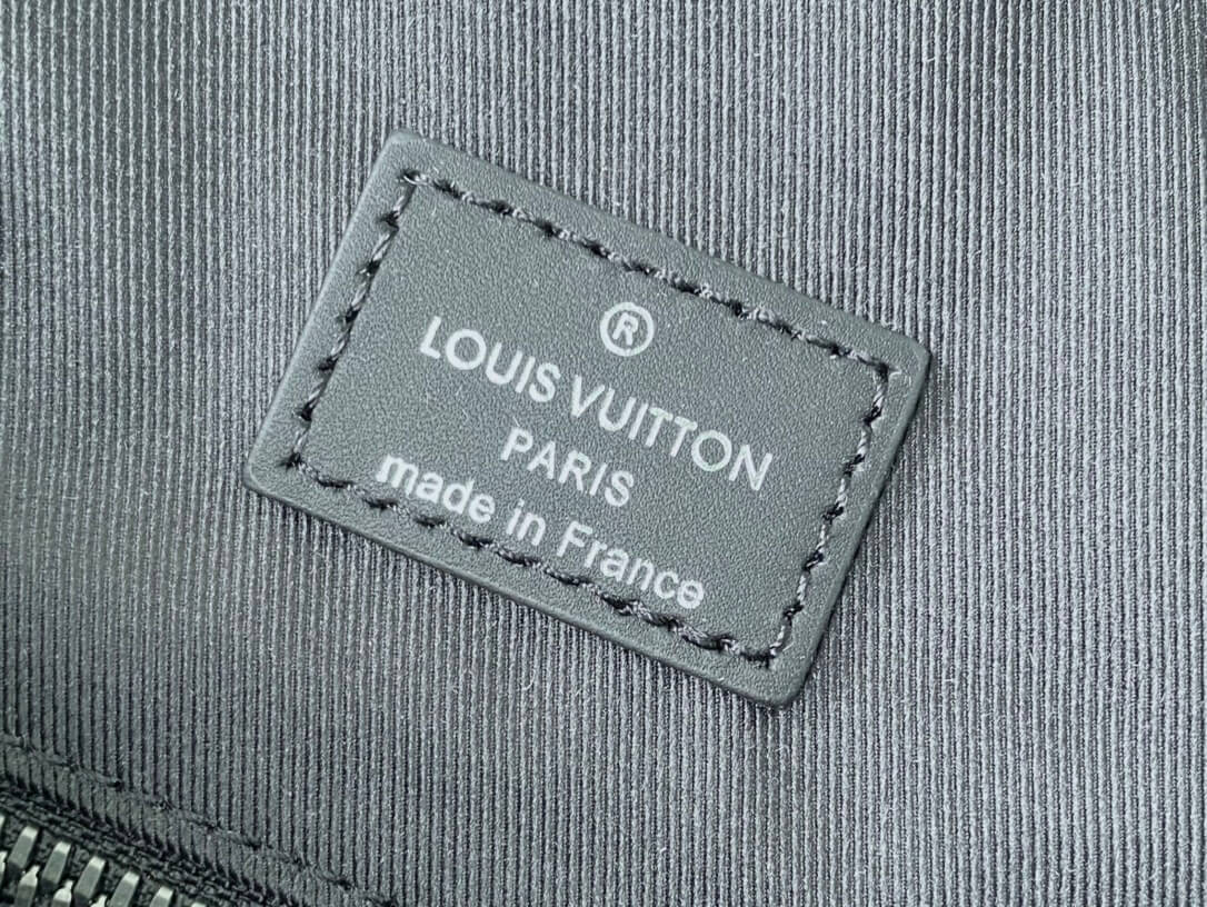 Louis Vuitton LV Monogram Macassar - Monogram Eclipse Canvas Christopher Backpack MM Bag M43735 Brown - Black - Image 15