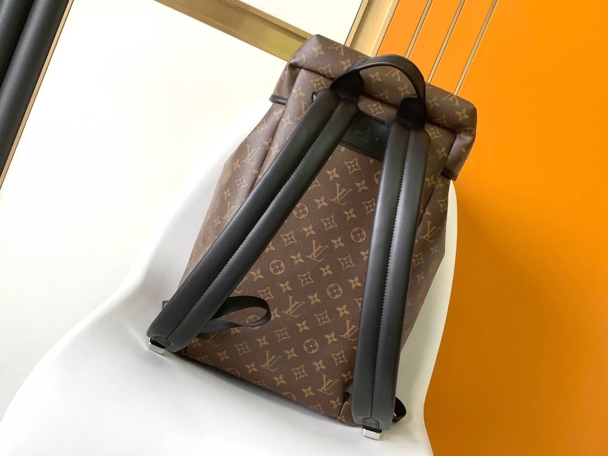Louis Vuitton LV Zack Backpack Bag Monogram Macassar coated M43422 Brown Monogram Eclipse coated canvas M46792 Black Damier Graphite canvas N40005 Black - Image 3