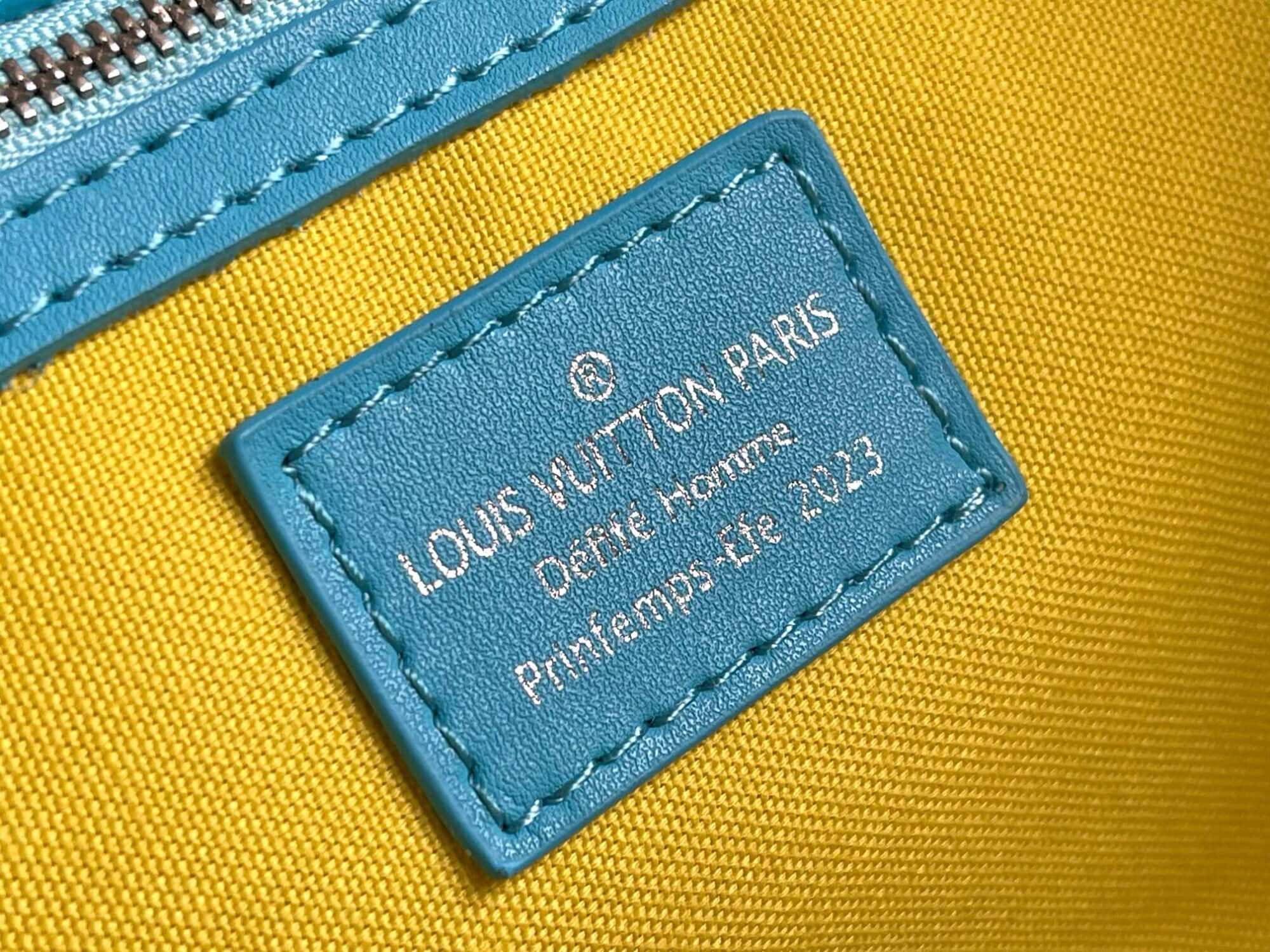 Louis Vuitton LV Monogram Playground canvas Keepall Bandouliere 50 Travel Shoulder Bag M21869 Yellow - Image 5