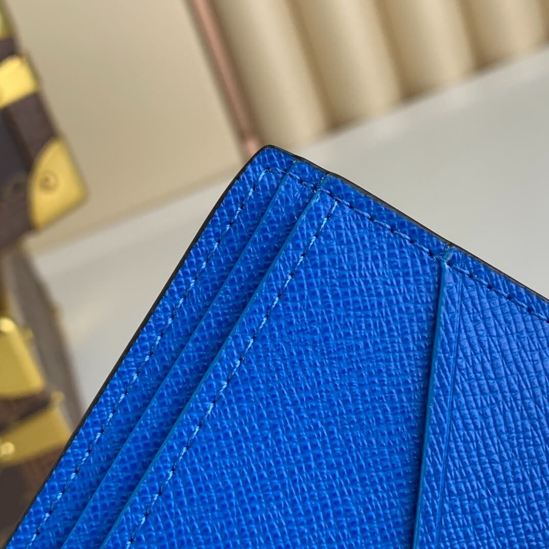 Louis Vuitton LV Monogram canvas Taigarama Multiple Wallet M30995 Orange - Green - Blue - Image 14