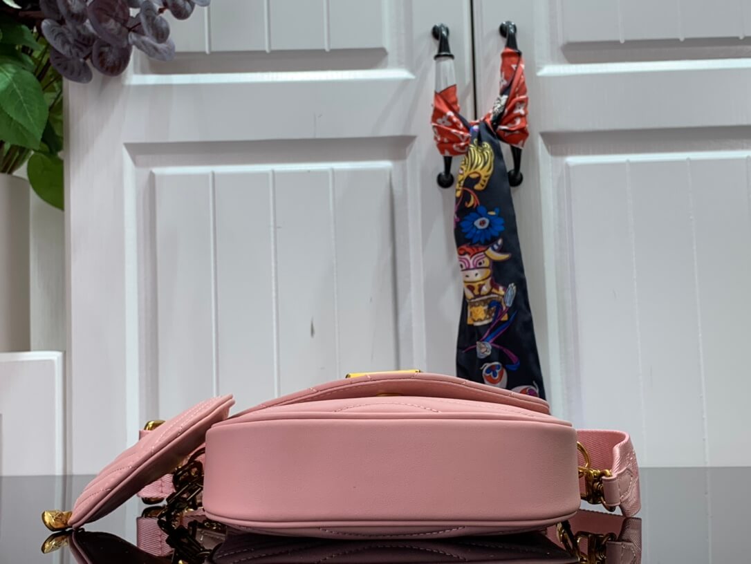 Louis Vuitton LV New Wave Multi-Pochette Shoulder Crossbody Bag M56461 Black M56466 White M56468 Pink M56471 Green Khaki - Image 27