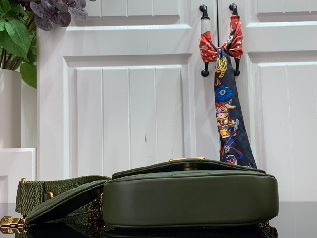 Louis Vuitton LV New Wave Multi-Pochette Shoulder Crossbody Bag M56461 Black M56466 White M56468 Pink M56471 Green Khaki - Image 36