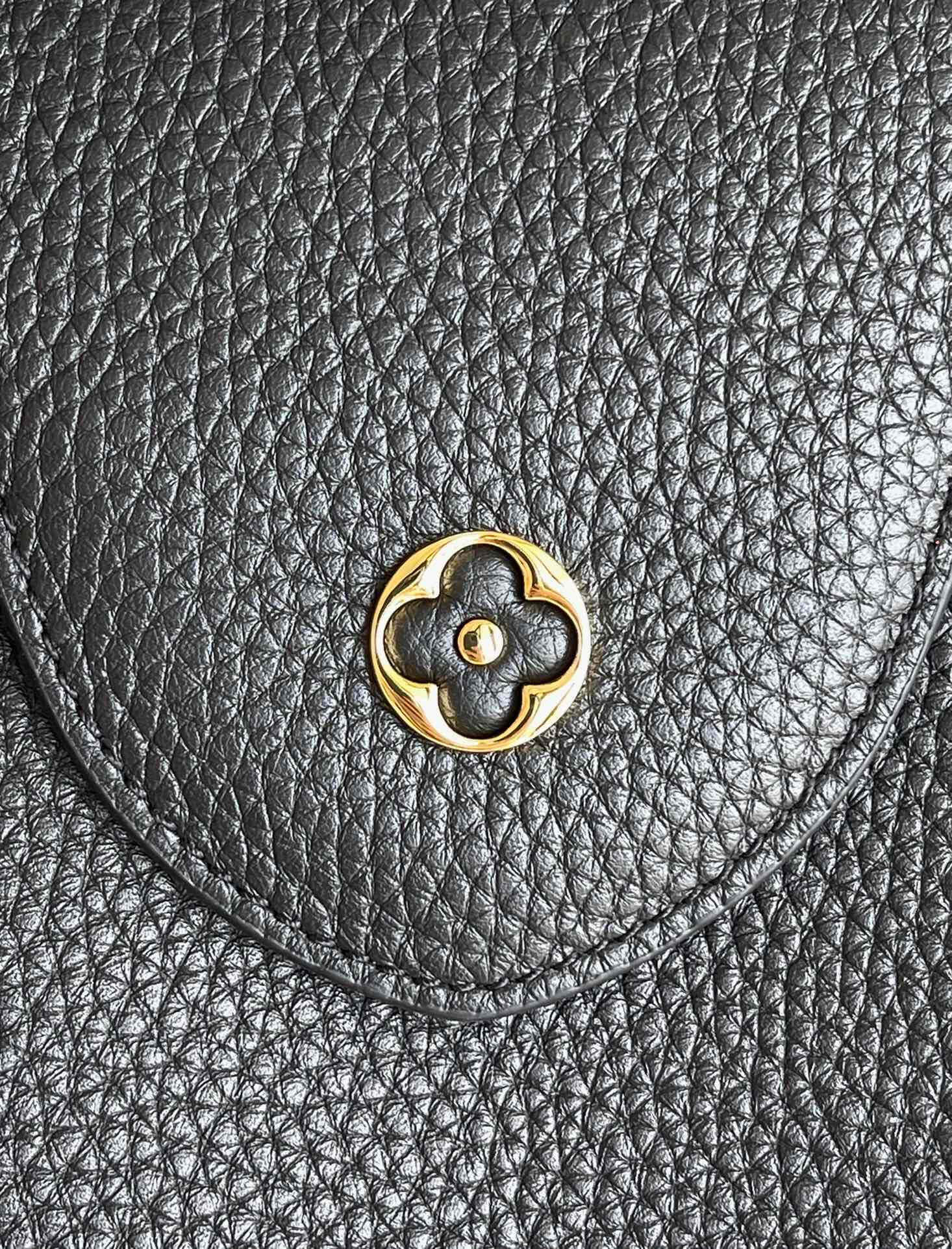 Louis Vuitton LV Taurillon leather Capucines Mini M56669 Medium M54663 Shoulder HandBag Black - Image 8