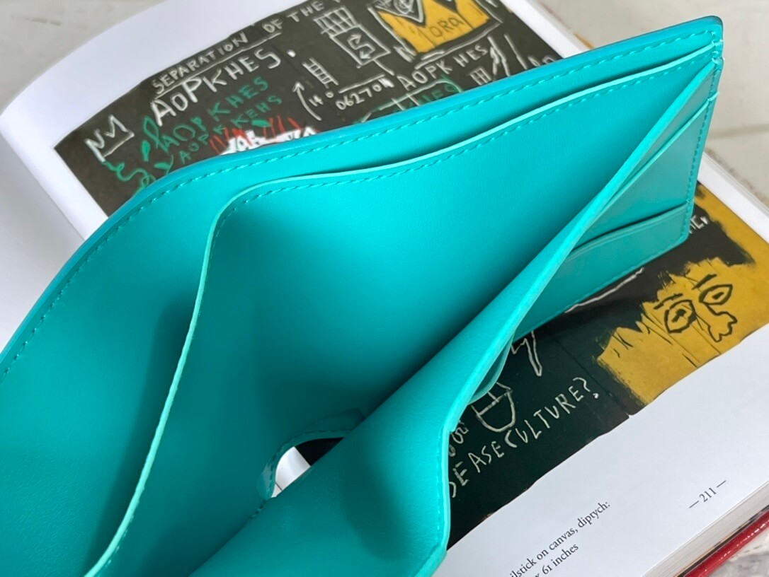 Louis Vuitton LV Damier Canvas Multiple Wallet Teal Blue - Image 8