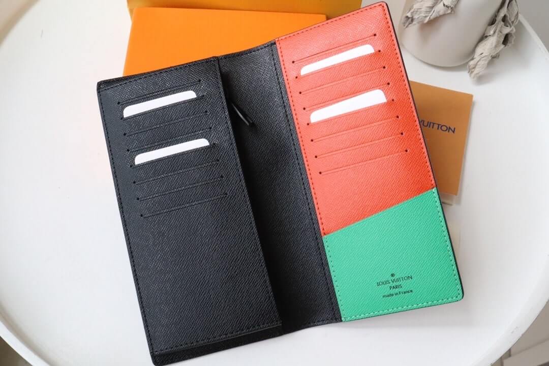 Louis Vuitton LV Monogram coated canvas Brazza Wallet M80523 Brown - Image 3