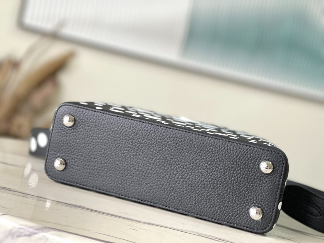 Louis Vuitton LV x YK Mini Capucines Handbag M21692 Red white Black White - Image 53