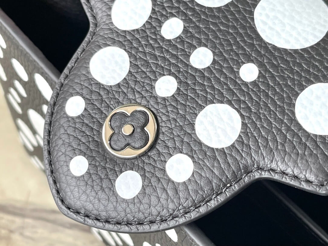 Louis Vuitton LV x YK Mini Capucines Handbag M21692 Red white Black White - Image 49