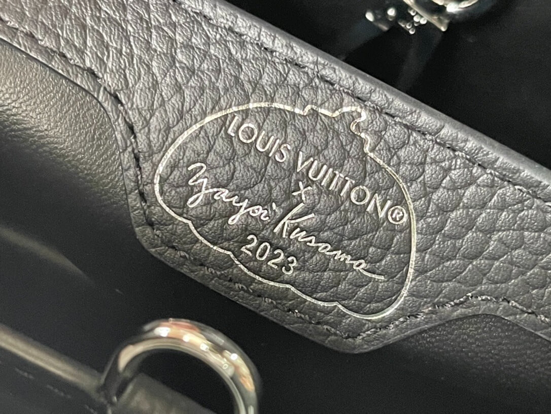 Louis Vuitton LV x YK Mini Capucines Handbag M21692 Red white Black White - Image 48