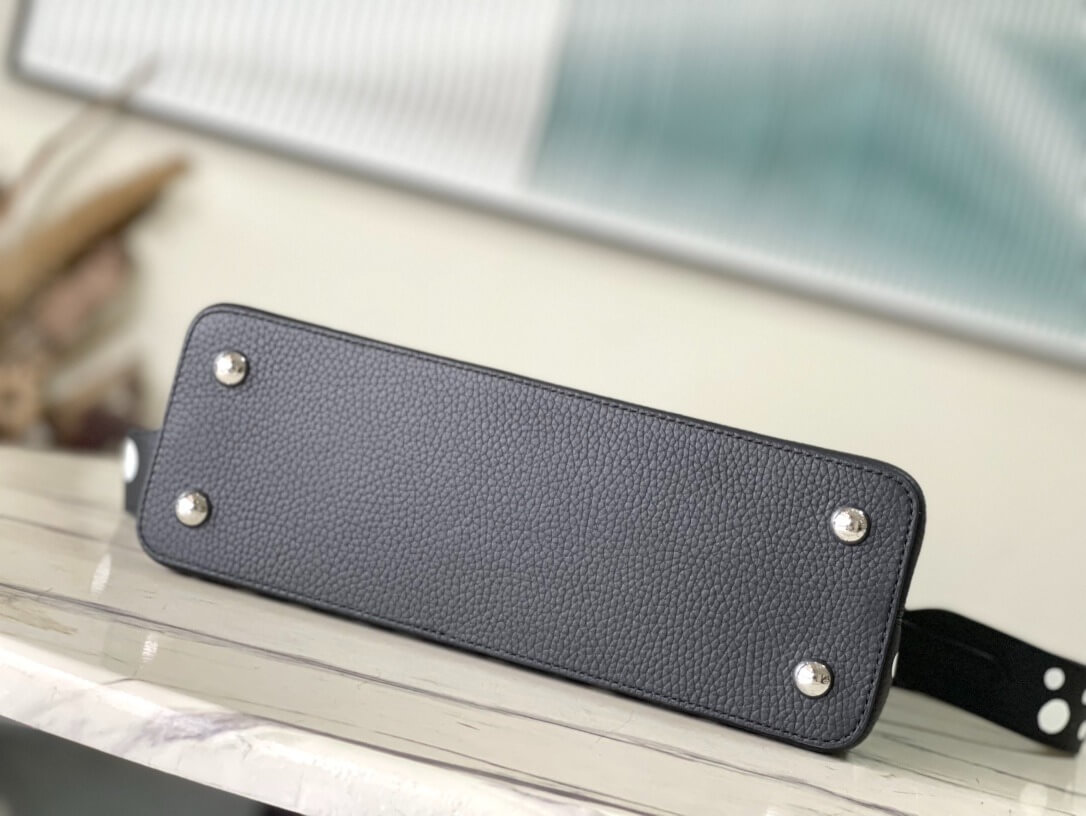 Louis Vuitton LV x YK Mini Capucines Handbag M21692 Red white Black White - Image 35