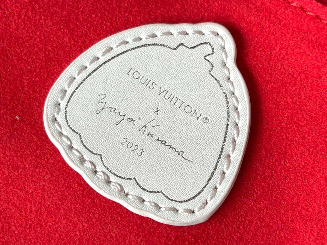 Louis Vuitton Monogram Empreinte LV x YK Neverfull MM Tote Handbag M46390 Black M46422 Red - Image 13