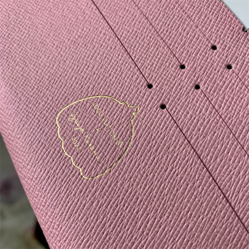 Louis Vuitton Monogram canvas Pumpkin LV x YK Pochette Felicie Handbag M82108 Brown / Purple - Image 8