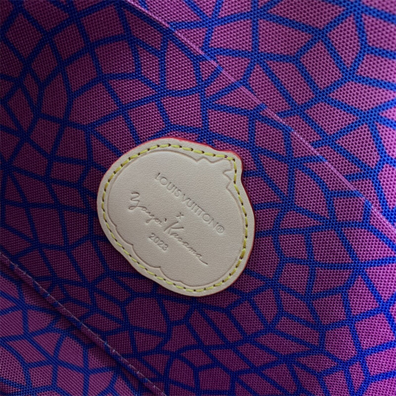 Louis Vuitton Monogram canvas Pumpkin LV x YK Pochette Felicie Handbag M82108 Brown / Purple - Image 5