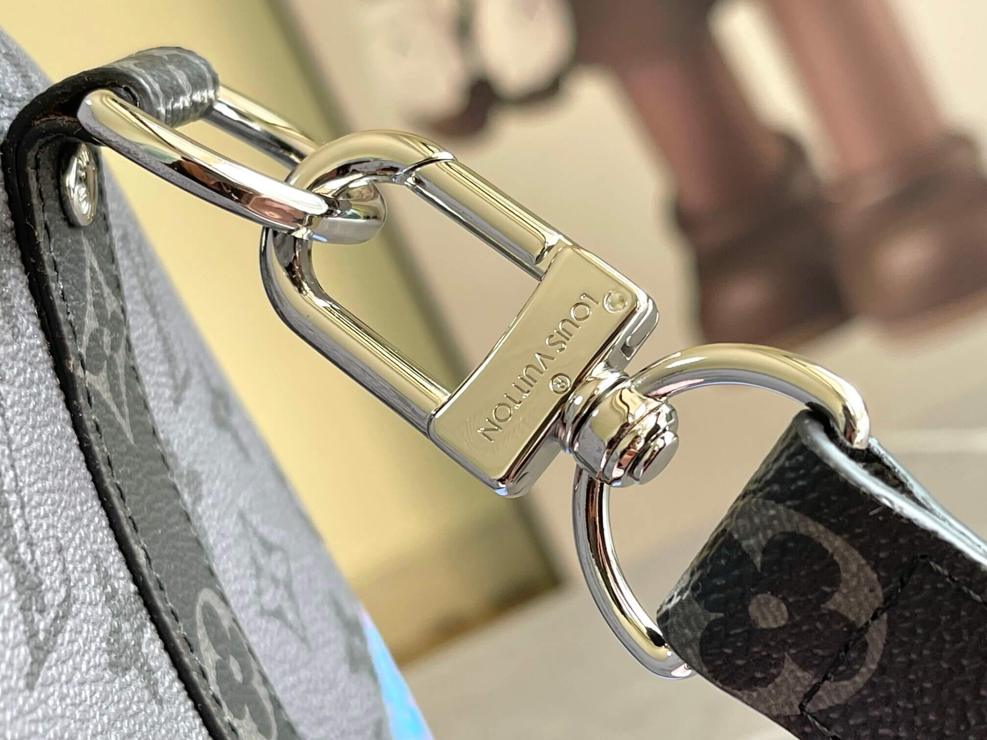 Louis Vuitton Monogram coated canvas LV x YK Keepall 45 Travel Bag Presbyopia Pumpkin M46471 Brown / Purple M46441 Black Flower - Image 17