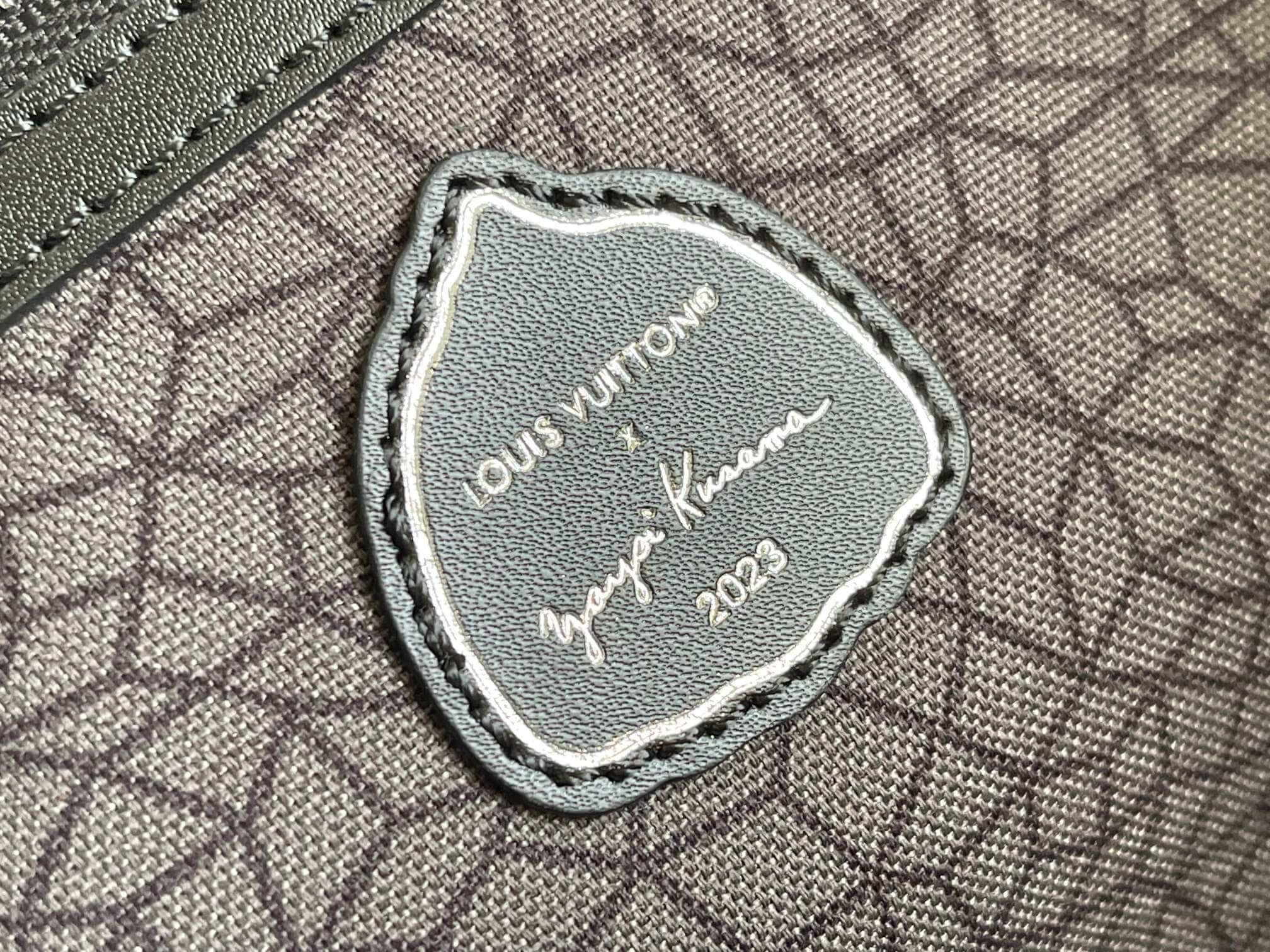 Louis Vuitton Monogram coated canvas LV x YK Keepall 45 Travel Bag Presbyopia Pumpkin M46471 Brown / Purple M46441 Black Flower - Image 14