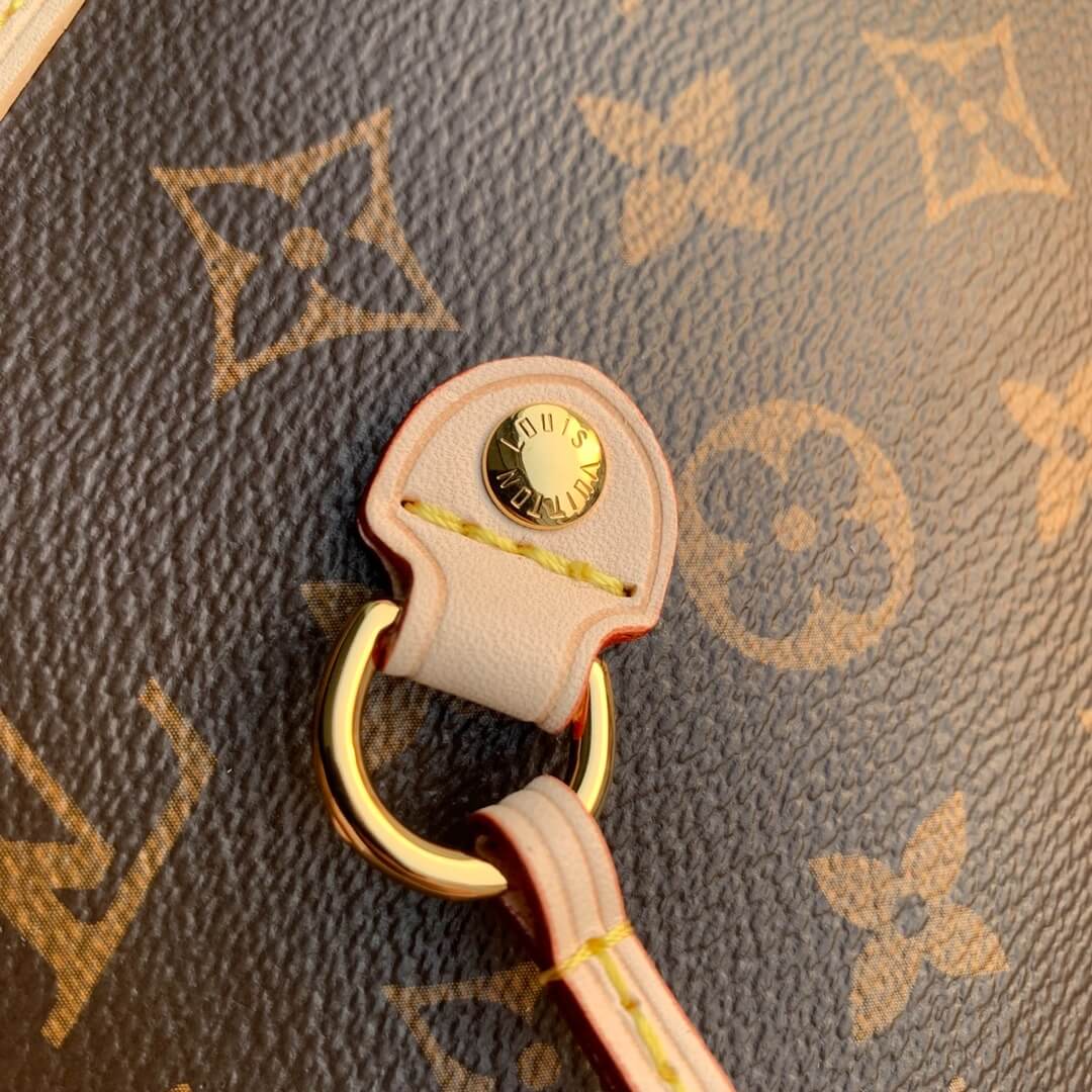 Louis Vuitton Monogram coated canvas LV x YK Neverfull MM Presbyopia Pumpkin Handbag M46468 Brown / Purple - Image 7