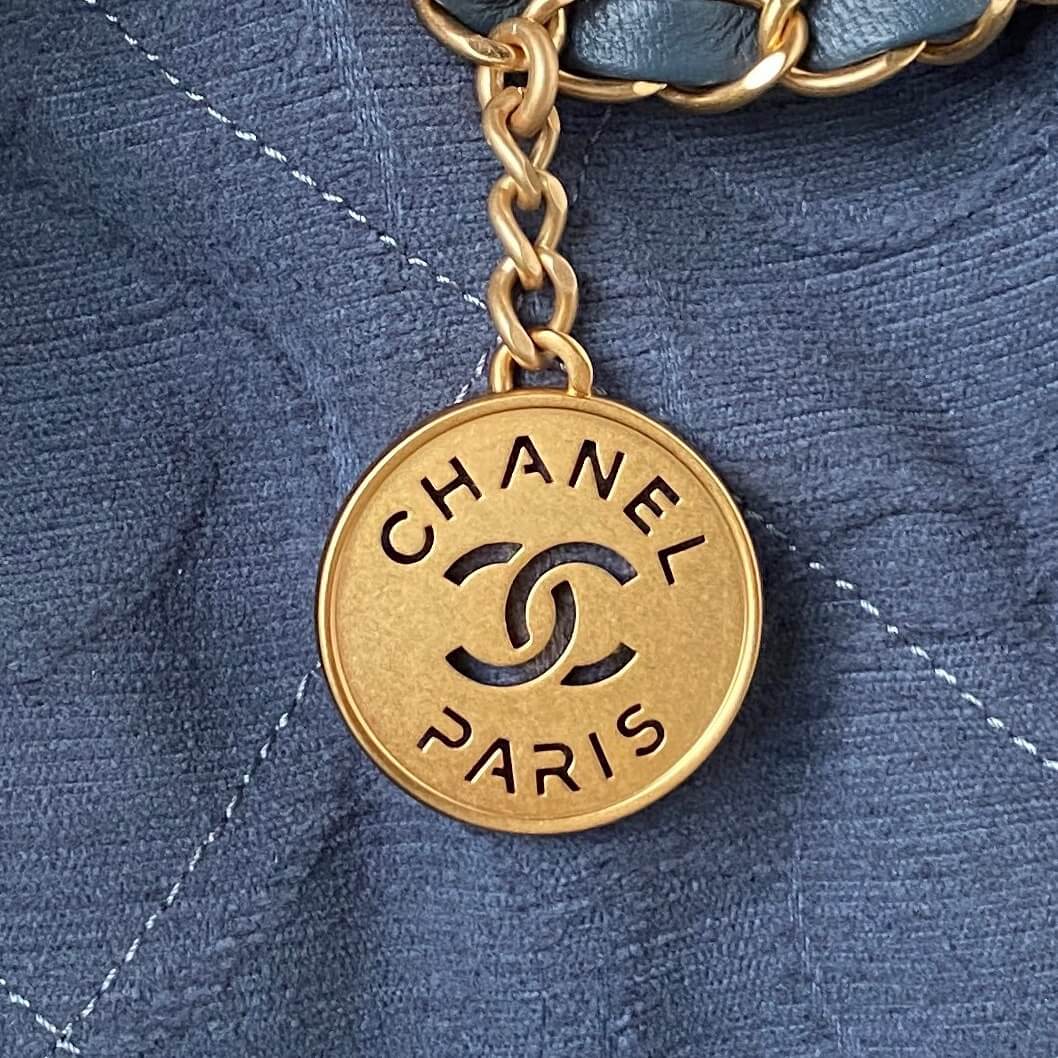 Chanel 22 Small - Medium Jacquard fabric Shopping Shoulder Handbag - Image 34