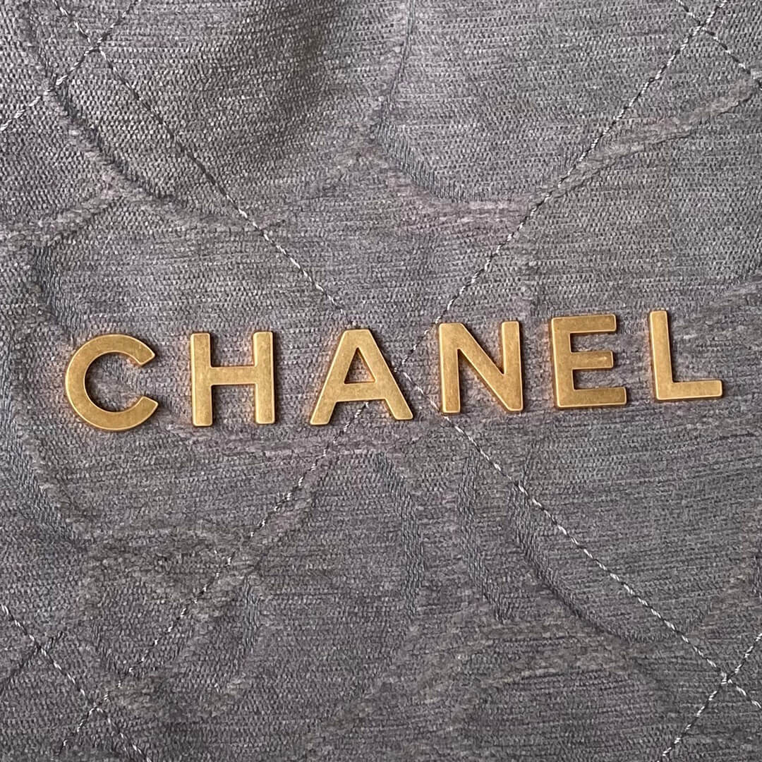 Chanel 22 Small - Medium Jacquard fabric Shopping Shoulder Handbag - Image 7