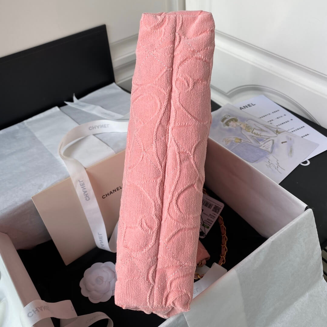 Chanel 22 Small - Medium Jacquard fabric Shopping Shoulder Handbag - Image 43