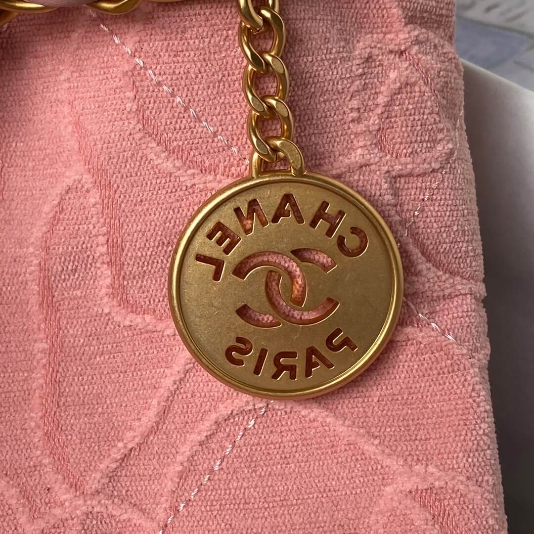 Chanel 22 Small - Medium Jacquard fabric Shopping Shoulder Handbag - Image 41