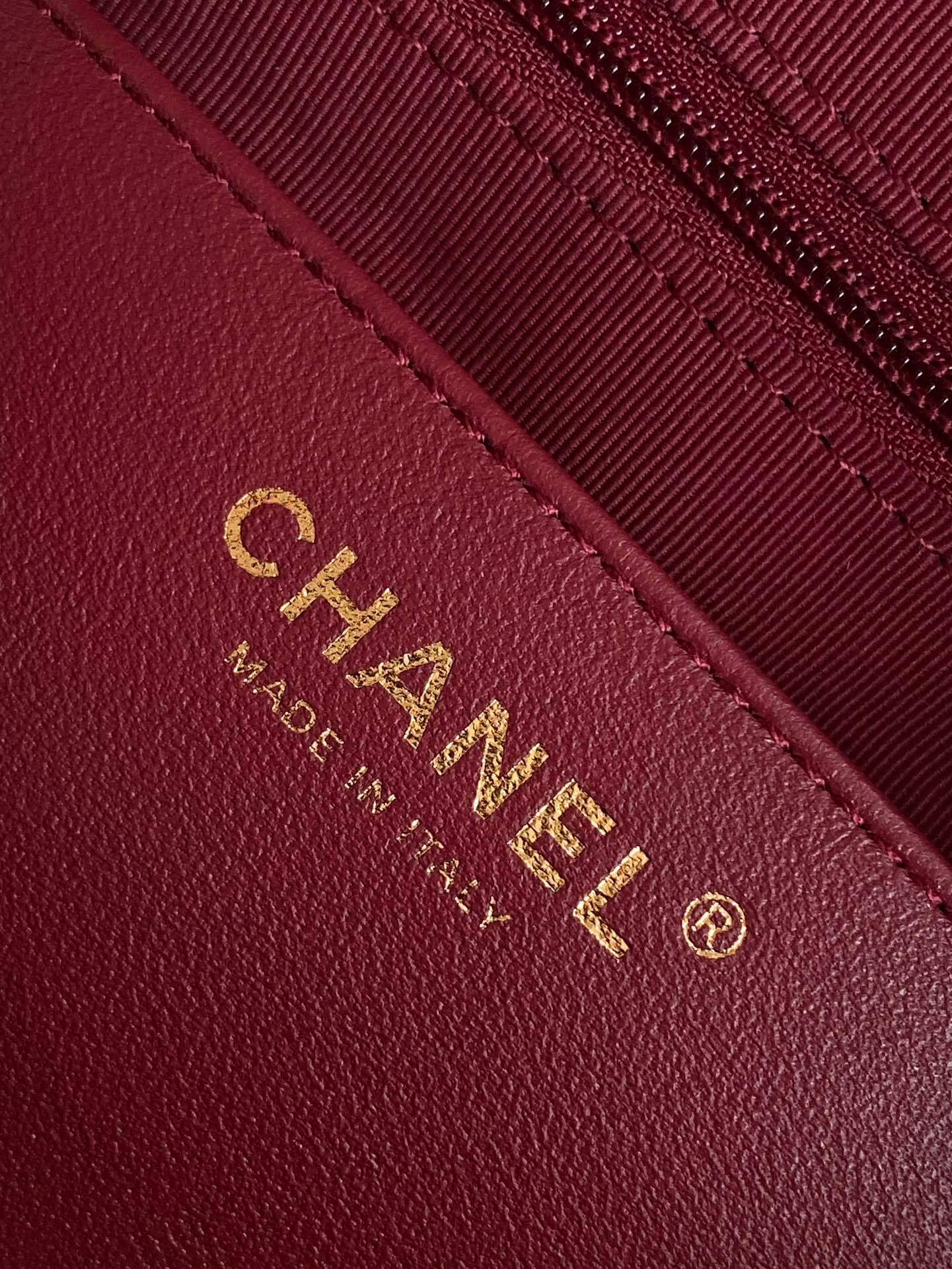 Chanel 24K Mini - Small Camera Case Quilted Lambskin Shoulder Crossbody Bag - Image 13