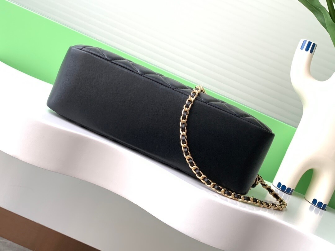 Chanel 24K Mini - Small Camera Case Quilted Lambskin Shoulder Crossbody Bag - Image 18