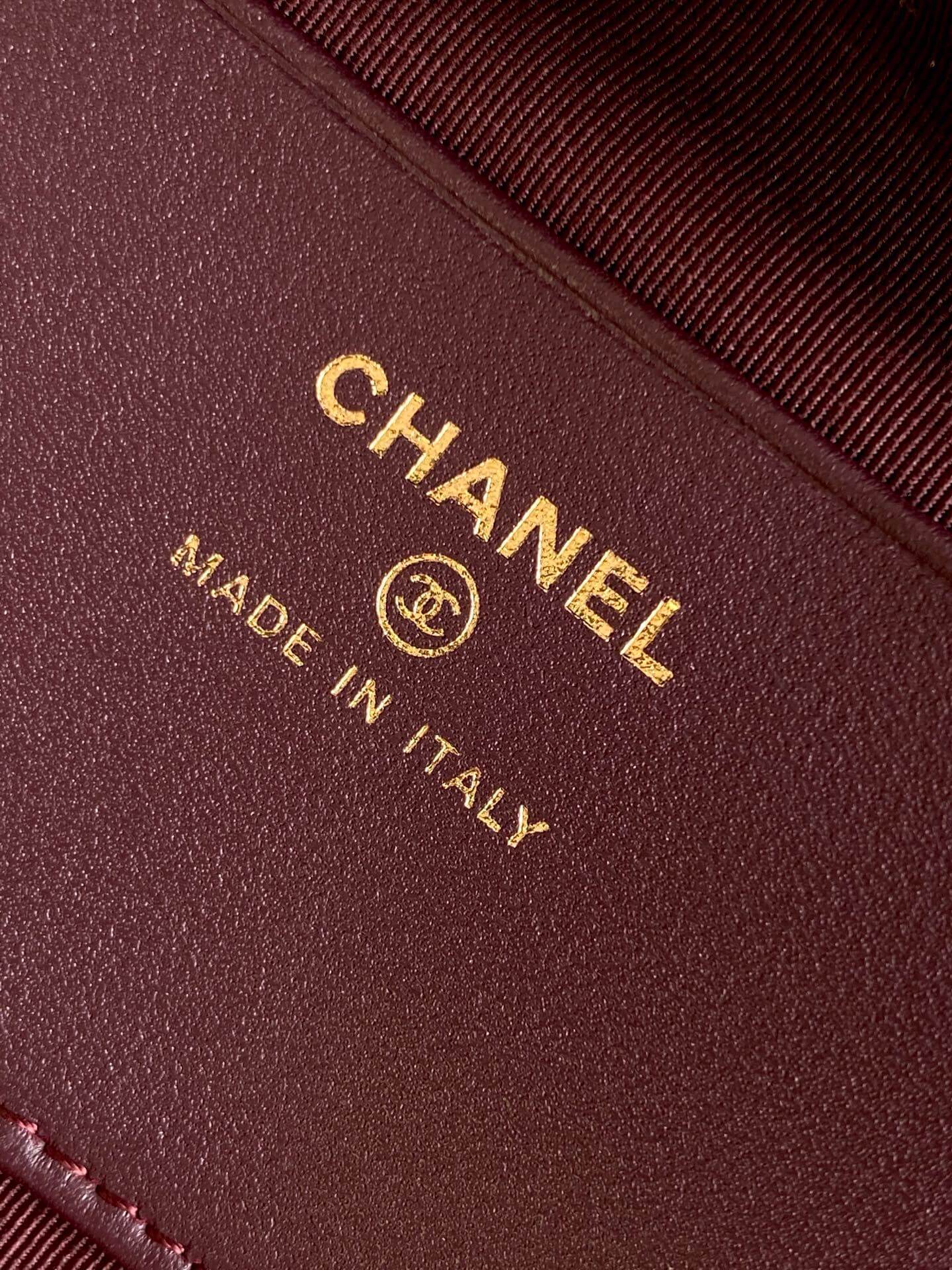 Chanel 25C Small Hobo Grained Caviar Leather Shoulder Crossbody Handbag - Image 22